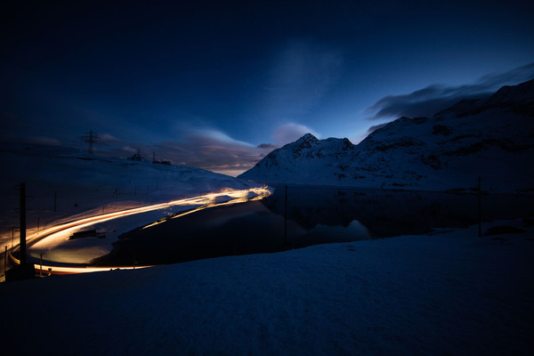 Berninapass, Oberengadin, Graubünden, Schweiz, Switzerland